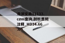 港澳宝典11133.cσm查询,剖析贯彻注释_HD34.66.66